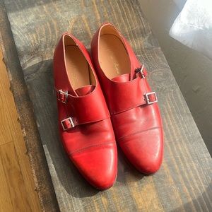 Brooks Brothers women’s red loafers. Real leather, made in Italy, worn 2 times